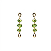 Brinco em peridoto natural