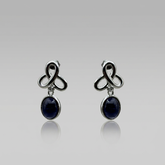 Brinco infinito com ametista