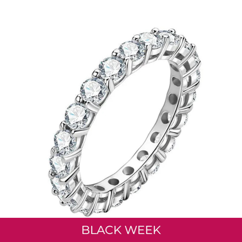 Aliança em prata .925 e 3mm (Black)