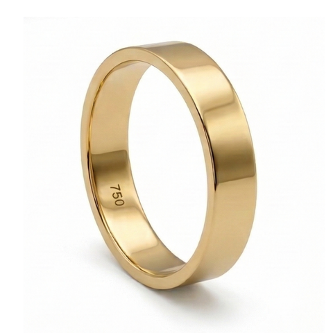 Aliança de casamento Frame em ouro 18 quilates - 4mm