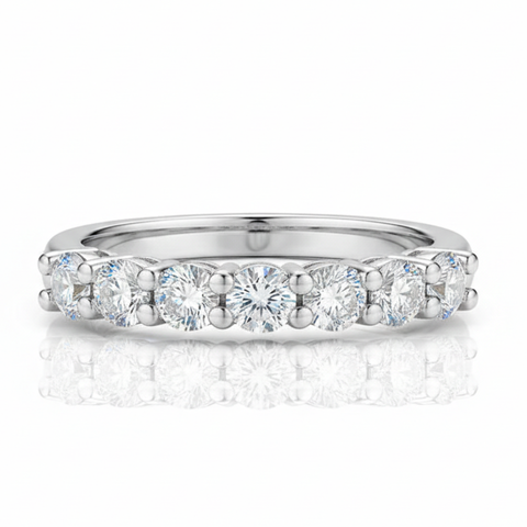 Anel em prata .925 e moissanite