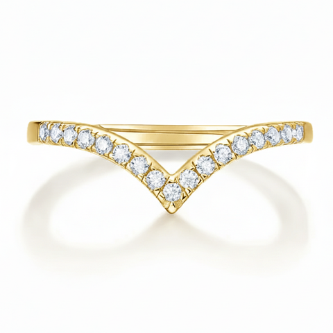 Anel em prata .925 e moissanite.
