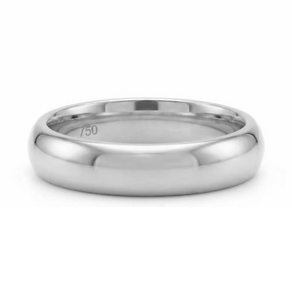 Aliança de casamento Heritage  em ouro 18 quilates - 5 mm conforto