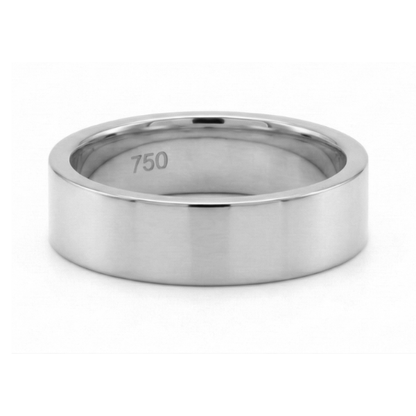 Aliança de casamento Frame em ouro 18 quilates - 5 mm