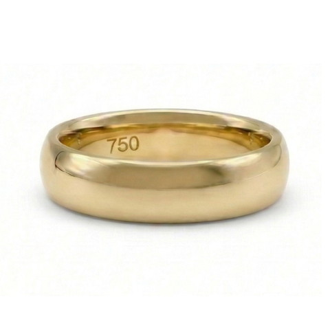 Aliança de casamento Heritage em ouro 18 quilates - 5 mm conforto