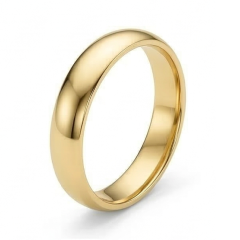 Aliança de casamento Heritage em ouro 18 quilates - 4mm