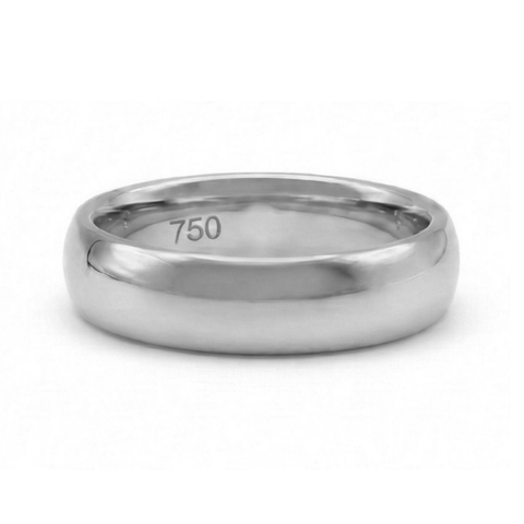 Aliança de casamento Heritage em ouro 18 quilates - 5 mm conforto
