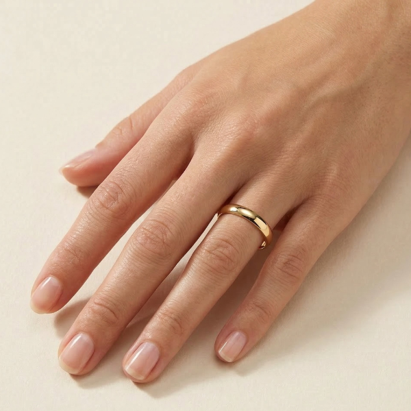 Aliança de casamento Heritage em ouro 18 quilates - 2mm conforto