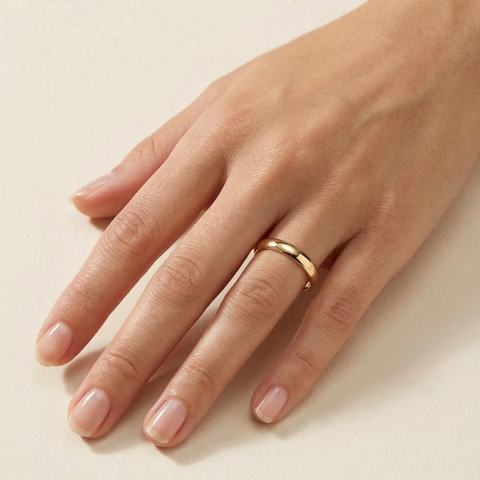 Aliança de casamento Heritage em ouro 18 quilates - 2mm conforto