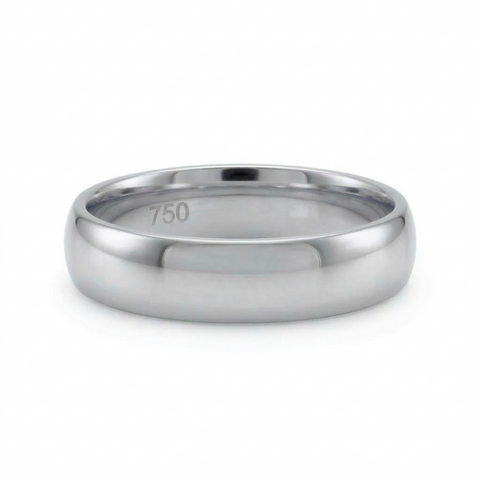 Aliança de casamento Heritage em ouro 18 quilates - 4mm