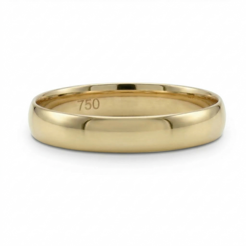 Aliança de casamento Heritage  em ouro 18 quilates - 3 mm conforto