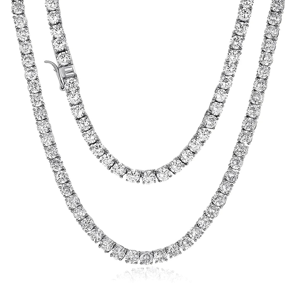 Colar Riviera Colar Riviera em prata .925 e 3.0mm moissanite – illi925