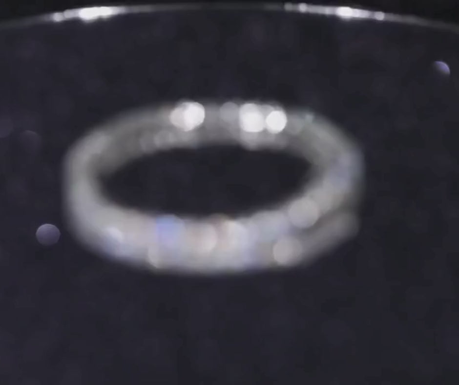 Pulseira Riviera em prata .925 e. 2.5 MM Moissanite